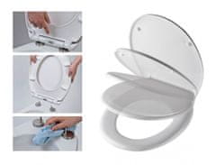 Schütte WC sedátko STONE | Duroplast, Soft Close s automatickým klesáním a rychloupínáním