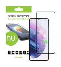 Nuvo Ochranné sklo NUVO pre Samsung Galaxy S21 čierny rám