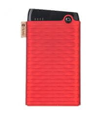 Nuvo fashion powerbank 6000 mAh, červený, N-POW-FASH-6000-CER