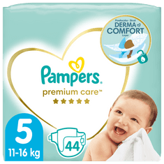 Pampers Plienky Premium Care 5 Junior (11-16 kg) 44 ks