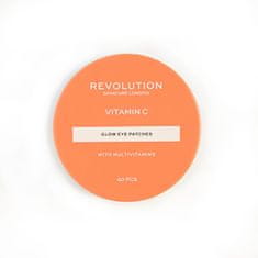 Revolution Skincare Gélové vankúšiky pod oči Vitamin C (Glow Eye Patches) 30 párov