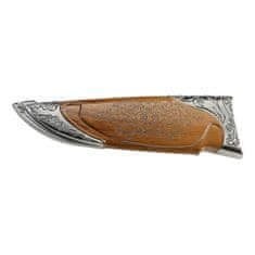 Herbertz 104914 lovecký nôž 13,5 cm, imitácia dreva, puzdro