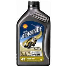 Shell  Advance Ultra 4T 10W-40 1L