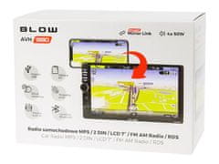 Blow AVH 9810-Autorádio 2 DIN | Dotykové, Bluetooth, 7", FM, AM, RDS
