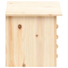 Vidaxl Domček pre netopiere, masívne jedľové drevo, 30x20x38 cm
