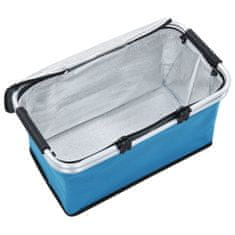 Vidaxl Chladiaca studená taška modrá 46x27x23 cm hliník