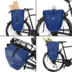 Dutch Mountains Taška na bicykel Bicycle Bag Single Rear Blue