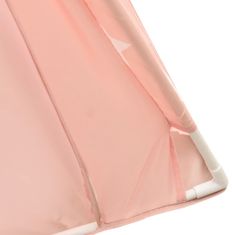 Vidaxl Detský stan típí s taškou ružový 115x115x160 cm polyesterový