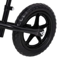 Vidaxl Balančné odrážadlo 10-palcové kolesá čierne