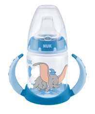 Nuk Disney Classics First Choice Tréningová fľaša so silikónovou špičkou, 150 ml