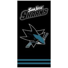 Tip Trade Hokejová bavlnená osuška NHL San Jose Sharks - black