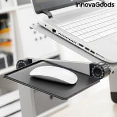 InnovaGoods Nastaviteľný polohovateľný stolík na notebook Omnible