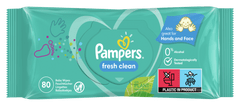 Pampers Fresh Clean Baby detské čistiace obrúsky 15 balení = 1200 čistiacich obrúskov