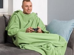 Froster Hrejivá deka s rukávmi - zelená