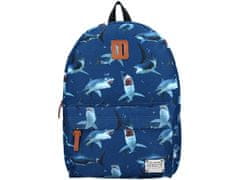 Skooter Modrý ruksak Skooter žraloky II