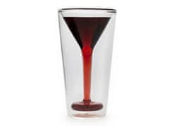 Thumbs Up Originálny pohár na nápoje Glasstini