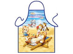 Itati Detská zástera Mačiatka na pláži