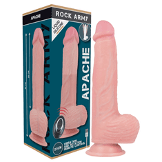 Rock Army Apache realistické dildo s vibrátorom, 20,5 cm