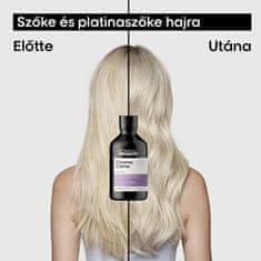 Profesionálny fialový šampón neutralizujúci žlté tóny Serie Expert Chroma Crème (Purple Dyes Shampoo (Objem 500 ml)