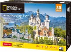CubicFun 3D puzzle National Geographic: Neuschwanstein 121 dielikov