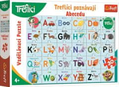 Trefl Puzzle Treflíci spoznávajú abecedu 30 dielikov