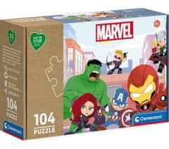 Clementoni Play For Future Puzzle Marvel: Avengers 104 dielikov