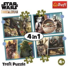 Trefl Puzzle Star Wars: Mandalorian 4v1 (35,48,54,70 dielikov)