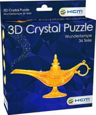 HCM Kinzel 3D Crystal puzzle Aladinova lampa 34 dielikov