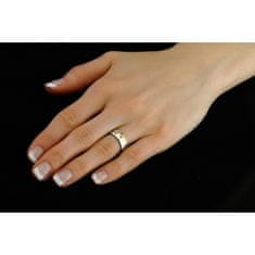 Silvego Snubný oceľový prsteň pre mužov a ženy Mariage RRC2050-M (Obvod 65 mm)