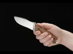 Böker Arbolito 02BA316W Buffalo Soul 42 lovecký nôž 10,1 cm, drevo Guayacan, kožené puzdro