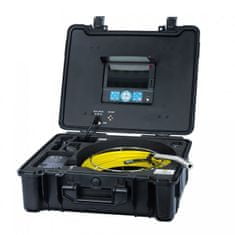 SPYpro Profesionálna inšpekčná kamera (dlhá) + kufrík s monitorom 20m dlhý kábel kamery