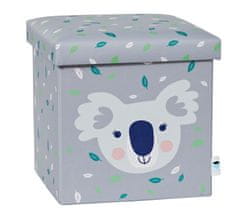 Love It Store It Box na hračky / stolička, Happy Kids - Koala