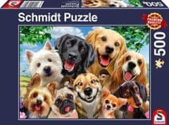 Schmidt Puzzle Psia selfie 500 dielikov