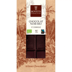 BIO a fair trade horká čokoláda 73% Santo Domingo 100g