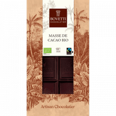 BOVETTI BIO a fair trade horká čokoláda 100% Santo Domingo 80g
