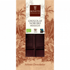 BOVETTI BIO a fair trade horká čokoláda 70% Madagaskar 100 g