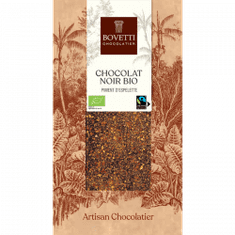BOVETTI BIO a fair trade horká čokoláda 73% s chilli 100g