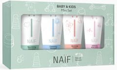 NAIF Set miniatúr kozmetiky pre deti a bábätká 4x15ml