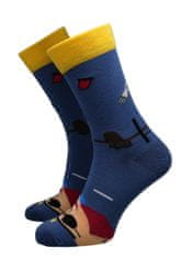 Hesty Socks unisex ponožky cope modrá 43-46