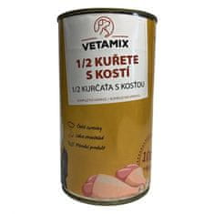 VETAMIX 1/2 kuraťa v konzerve 6 × 1,2 kg