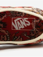 Vans Béžové pánske vzorované topánky VANS Authentic 36 1/2