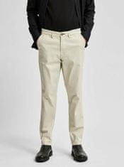 Selected Homme Krémové chino nohavice Selected Homme Miles 38/32