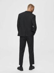Selected Homme Čierne sako s prímesou vlny Selected Homme Stock XS