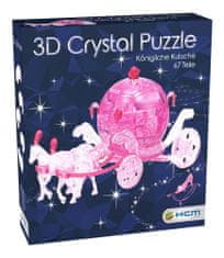 HCM Kinzel 3D Crystal puzzle Kráľovský kočiar 67 dielikov