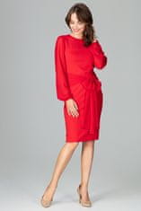 Lenitif Dámske spoločenské šaty Venger K494 červená XL