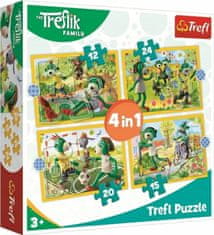 Trefl Puzzle Treflings: Zábava 4v1 (12,15,20,24 dielikov)