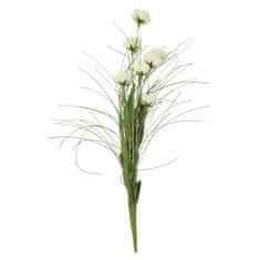 Morex Zväzok umelých kvetov, biely 53 cm