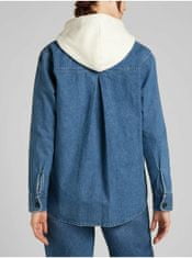 Lee Modrá dámska rifľová košeľa Lee Nova L