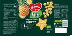 Hami BIO kukuričné-quinoa chrumky s výborným ananásom 8x20 g