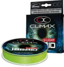Climax Splietané šnúry iBraid U-Light fluo-zelená 135m 0,08mm / 6kg
